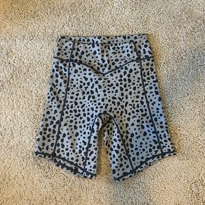 Balance Athletica Rider Shorts Snow Leopard